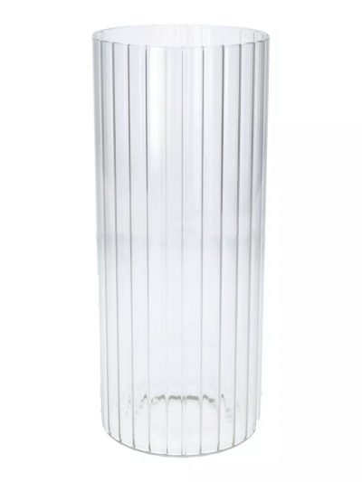 Florero Cilindrico Transparente