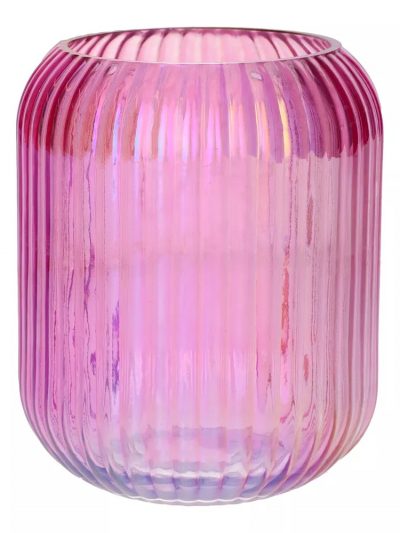 Florero Rosado Perlado